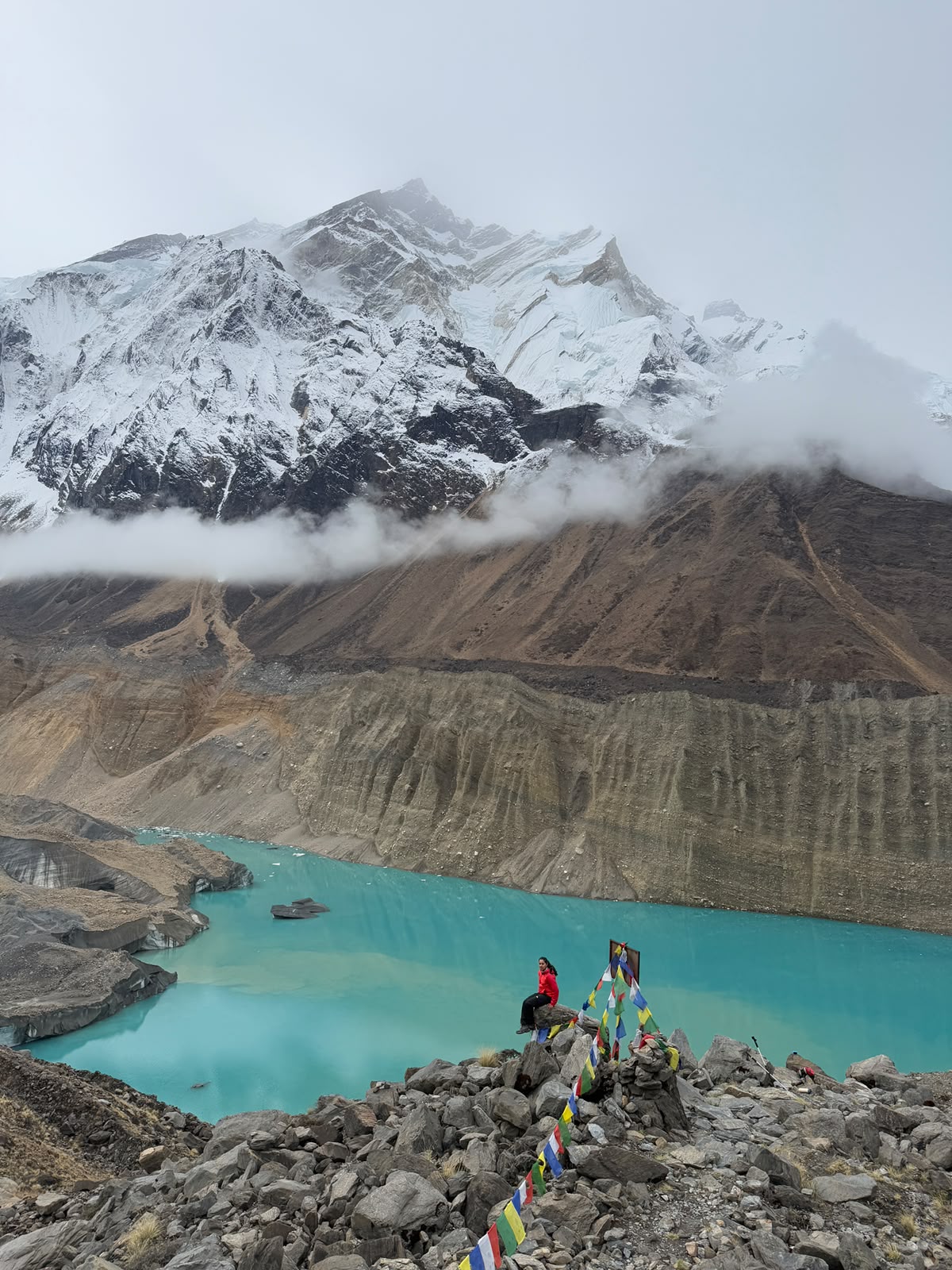 Himalayan mountain views on a Paramount trek