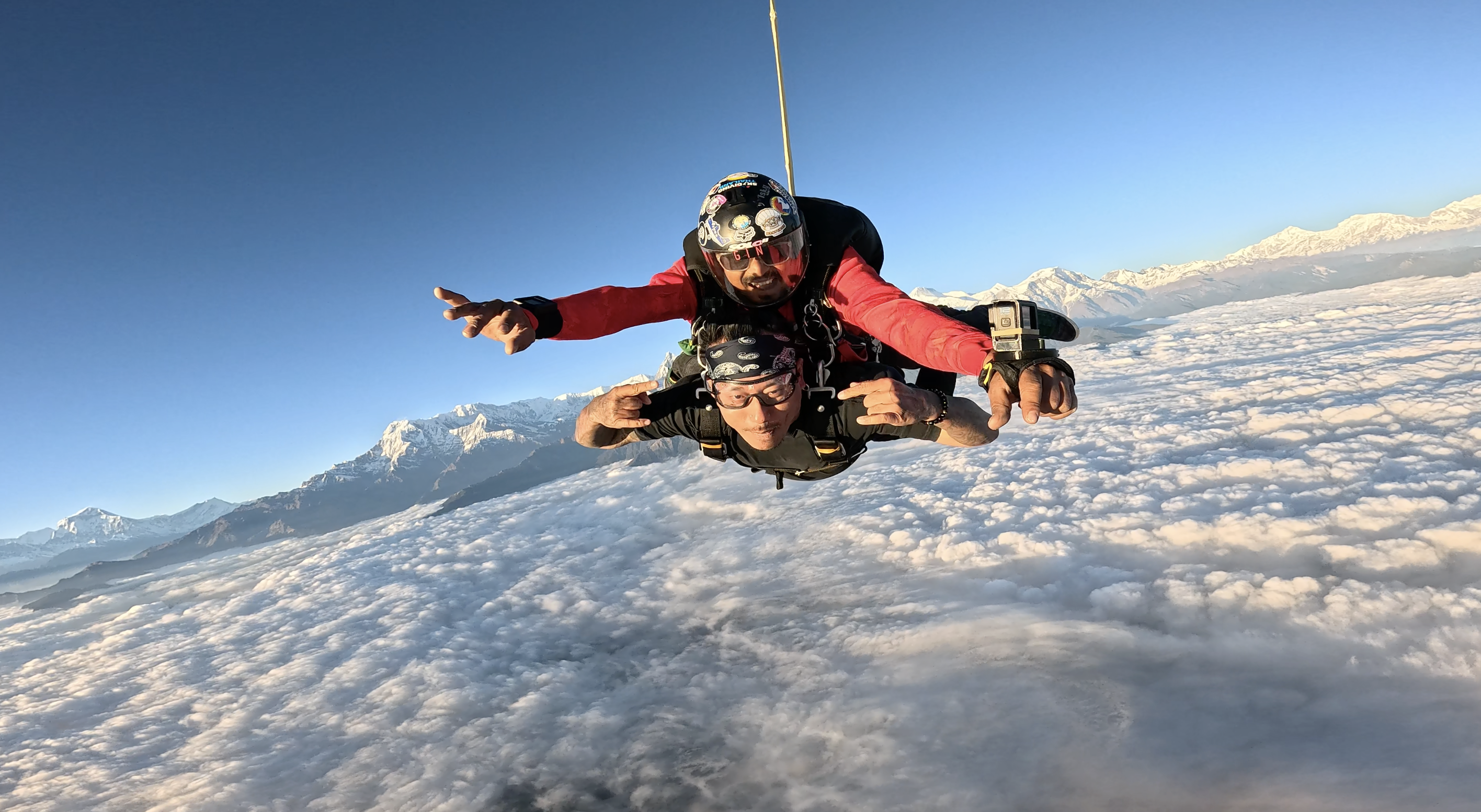 Skydiving in Nepal | Pokhara Tandem Skydive Price & Booking 2026 — view 3