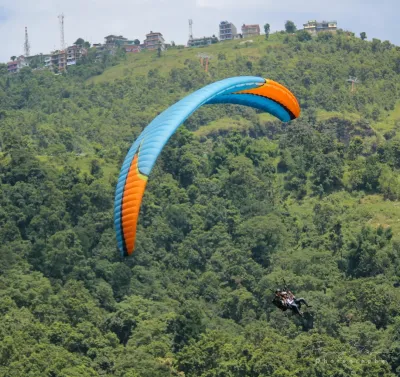 Paragliding in Pokhara