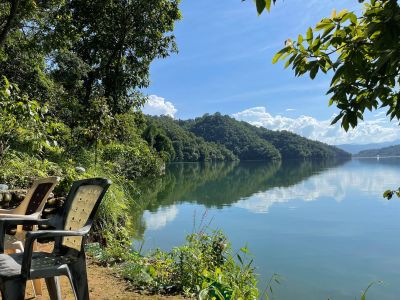 View of Begnas Lake and Rupa lake