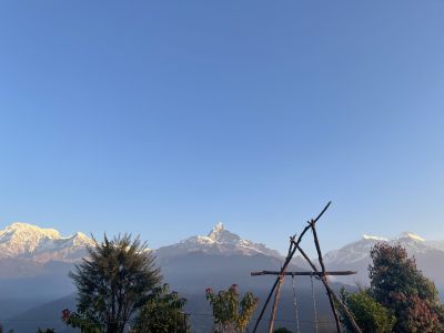 View of Annapurna Range from Astam Village, Kaski